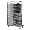 HorecaTraders Folding chair trolley | 30 seats | Super De Luxe