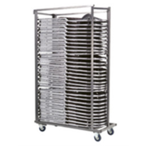  HorecaTraders Folding chair trolley | 30 seats | Super De Luxe 