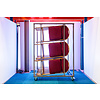 HorecaTraders Folding chair trolley | 30 seats | Super de Luxe