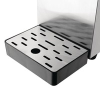 HorecaTraders Heißwasserspender | 8 Liter | Festwasseranschluss | 2500 W | 23L/h | 54 x 18,5 x 34 cm