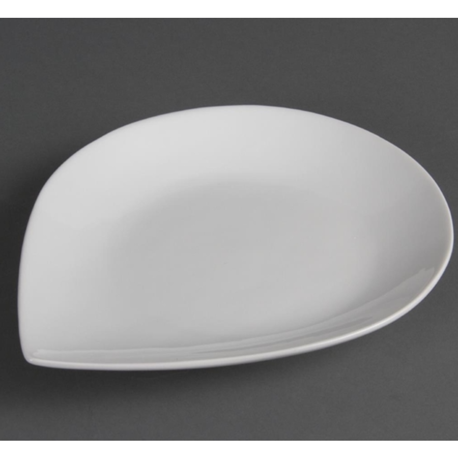 En forme de larme | Porcelaine | 31x24,5 cm | 4 pièces