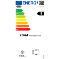 Vitrine à glaces Cuba 13x5 litres | Moderne