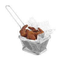 Frying baskets | stainless steel | miniatures | stackable