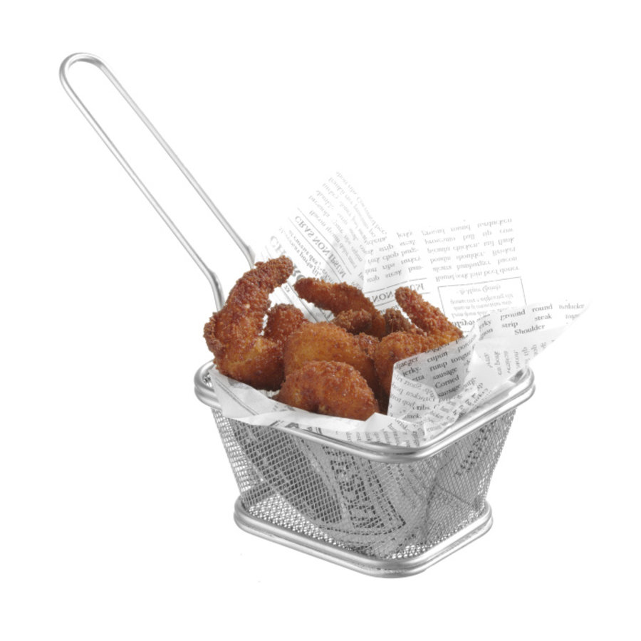 Frittierkörbe | Edelstahl | Miniaturen | stapelbar