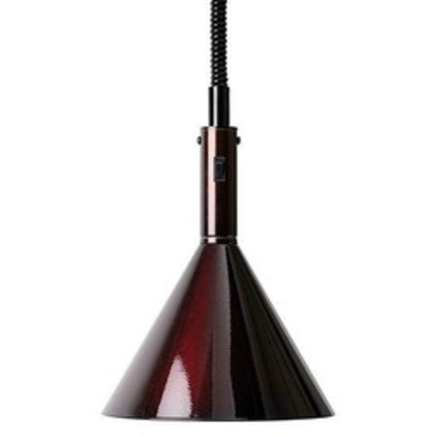 Lampe chauffante rétro | Aluminium | Bronze | 3 KG | SORTIE 285 x 285 x 360 mm