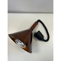 Warming lamp retro | Aluminum | Bronze | 3KG | 285 x 285 x 360mm