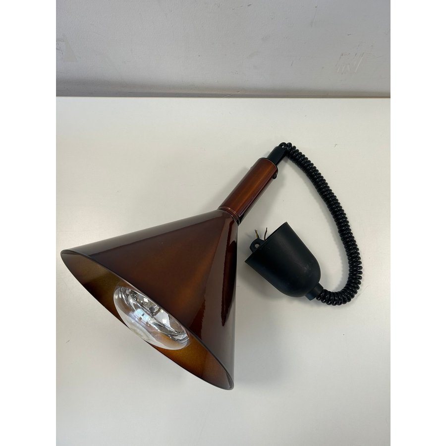 Lampe chauffante rétro | Aluminium | Bronze | 3 KG | SORTIE 285 x 285 x 360 mm