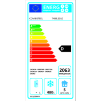 Congélateur | acier inoxydable | DEL | 145 kg | 700L | 205 x 81 x 70 cm