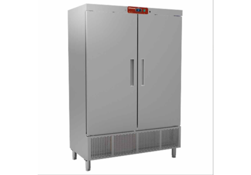  HorecaTraders Freezer Ventilated 2 Doors | 1100 L | 1385x720x2065 (h) mm 