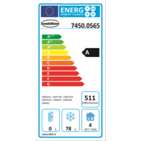 Congélateur en acier inoxydable 120 litres
