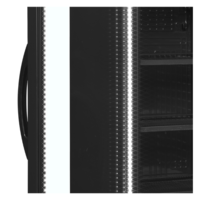 Bottle Cooler | Glass black | Left hinged door