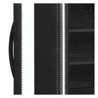 Flaschenkühler | Glas schwarz | Tür mit Linksanschlag