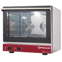 Umluftofen | Elektrisch | Edelstahl | 3,2 kW | 41 KG | 585 x 605 x 570 mm