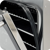 Four à convection | Électrique | acier inoxydable | 3,2 kW | 41 KG | 585 x 605 x 570 mm