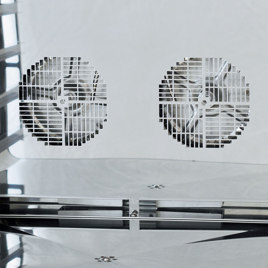 Four à convection | Électrique | acier inoxydable | 3,2 kW | 41 KG | 585 x 605 x 570 mm