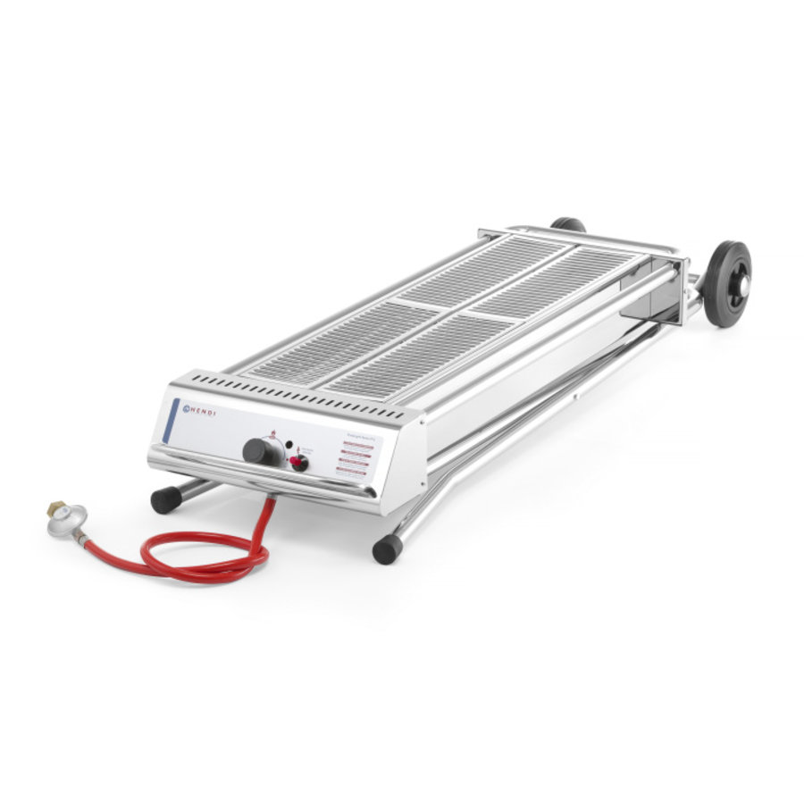 Metzger BBQ | Xenon Pro | Edelstahl | Faltbar | 860 x 260 mm