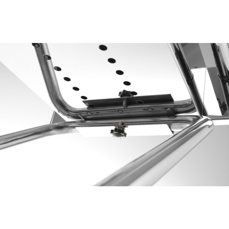 Metzger BBQ | Xenon Pro | Edelstahl | Faltbar | 860 x 260 mm