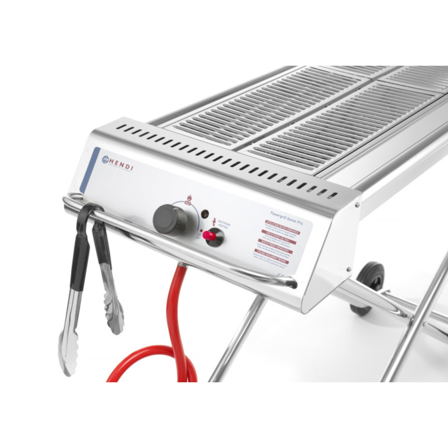 Metzger BBQ | Xenon Pro | Edelstahl | Faltbar | 860 x 260 mm