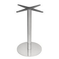 Table leg | stainless steel | Round | 17.75 Kg | Ø40 x 68 cm