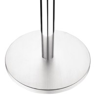 Pied de table | acier inoxydable | rond | 17,75 kg | Ø40 x 68 cm