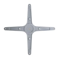 Pied de table | acier inoxydable | rond | 17,75 kg | Ø40 x 68 cm