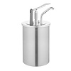 HorecaTraders Sauce pump with stainless steel container 4 L