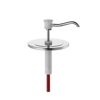 Sauce pump with stainless steel container | BCMK Push Button Dispenser| 6 L |