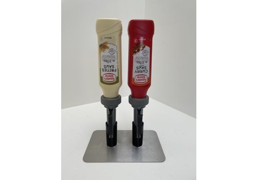  HorecaTraders 2 distributeurs de sauce Gouda | 850 ML | 