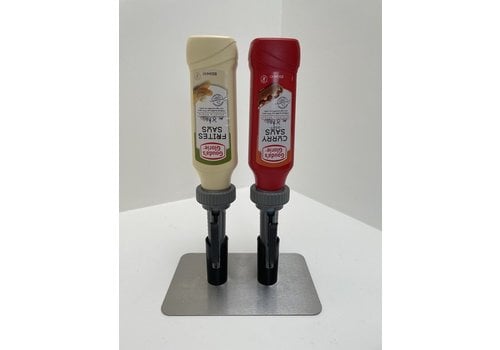  HorecaTraders 2 Gouda's sauce dispensers| 850ML | 