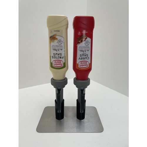  HorecaTraders 2 Gouda's sauce dispensers| 850ML | 