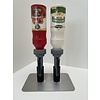 HorecaTraders 2 Oliehoorn Sausdispensers | 900 ML |