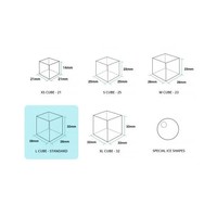 Ice cube machine IM-45NE-HC | 46kg/24h - 18 kg