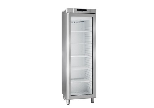  Gram Réfrigérateur COMPACT | KG420R | Porte vitrée | 59,5 (L) x 66,7 (P) x 187,6 (H) cm 