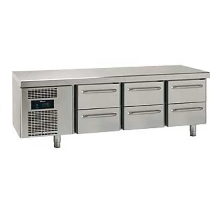 Snack Counter |3 x 2 Trays | stainless steel | 1850x700x680mm