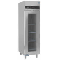 réfrigérateur | acier inoxydable | porte simple | porte vitrée