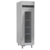 Gram refrigerator | Stainless steel | glass door | single door