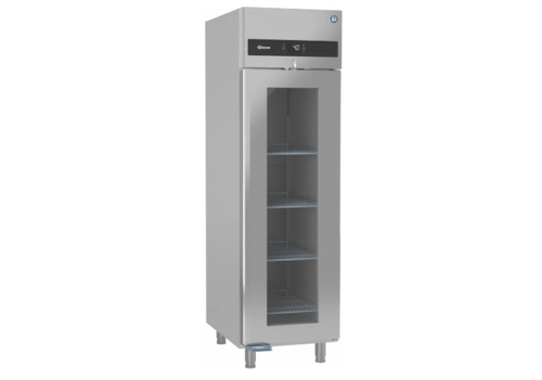  Gram réfrigérateur | acier inoxydable | porte vitrée | porte simple 