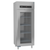 refrigerator | Stainless steel | glass door | single door