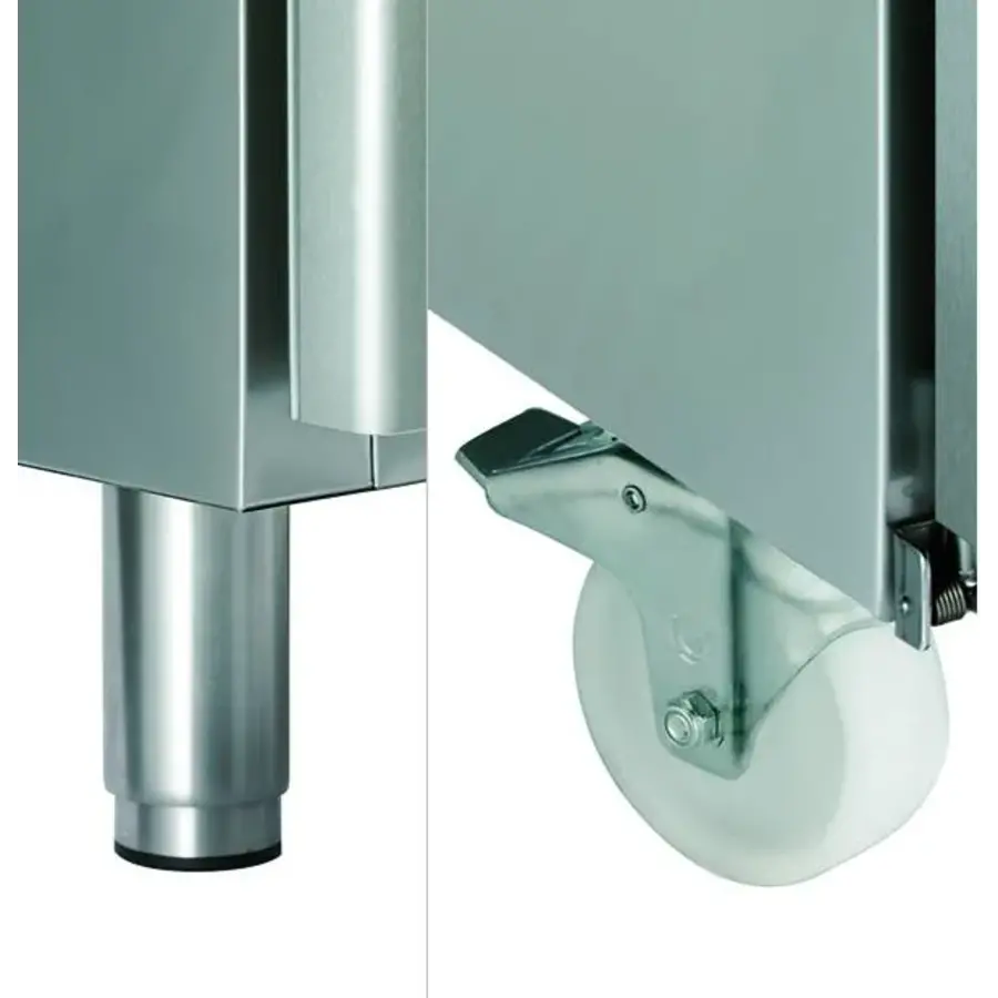 Comptoir à collations | acier inoxydable | 230 V | 1397 (L) x 700 (P) x 680 (P) mm
