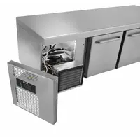 Comptoir à collations | acier inoxydable | 230 V | 1397 (L) x 700 (P) x 680 (P) mm
