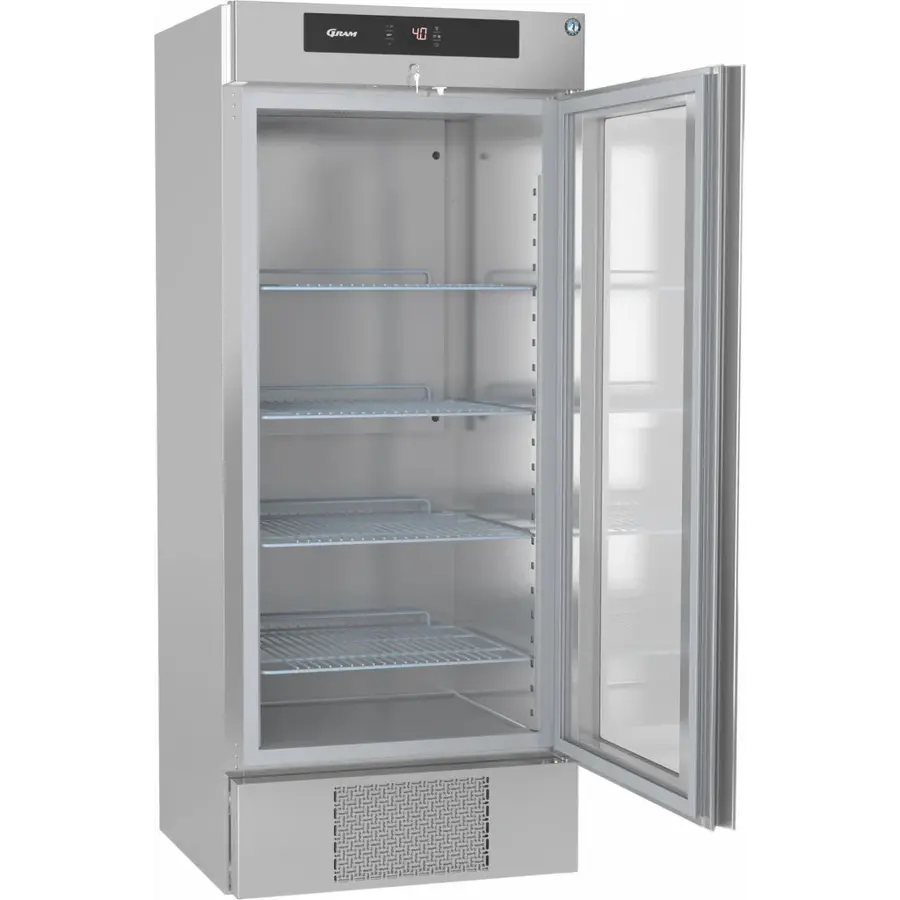 refrigerator | glass door | single door | Stainless steel | 830 (W) x 770 (D) x 1970 (H)