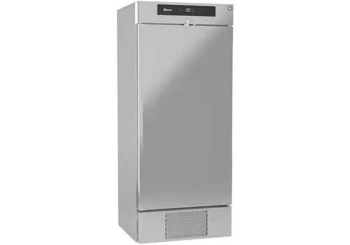  Gram Congélateur | porte simple | acier inoxydable | 830 (L) x 770 (P) x 1970 (H) mm 