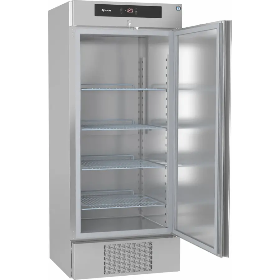 Congélateur | porte simple | acier inoxydable | 830 (L) x 770 (P) x 1970 (H) mm