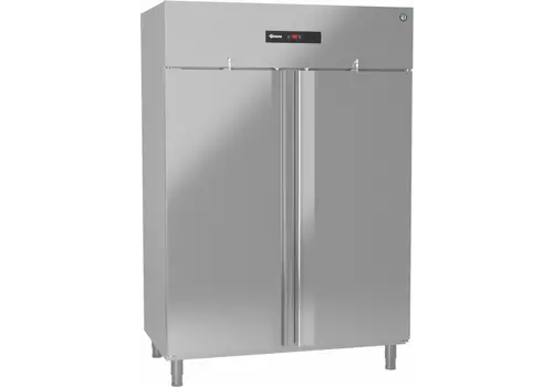  Gram congélateur | 2 portes | acier inoxydable | 1344 (L) x 830 (P) x 2030 (H) mm 