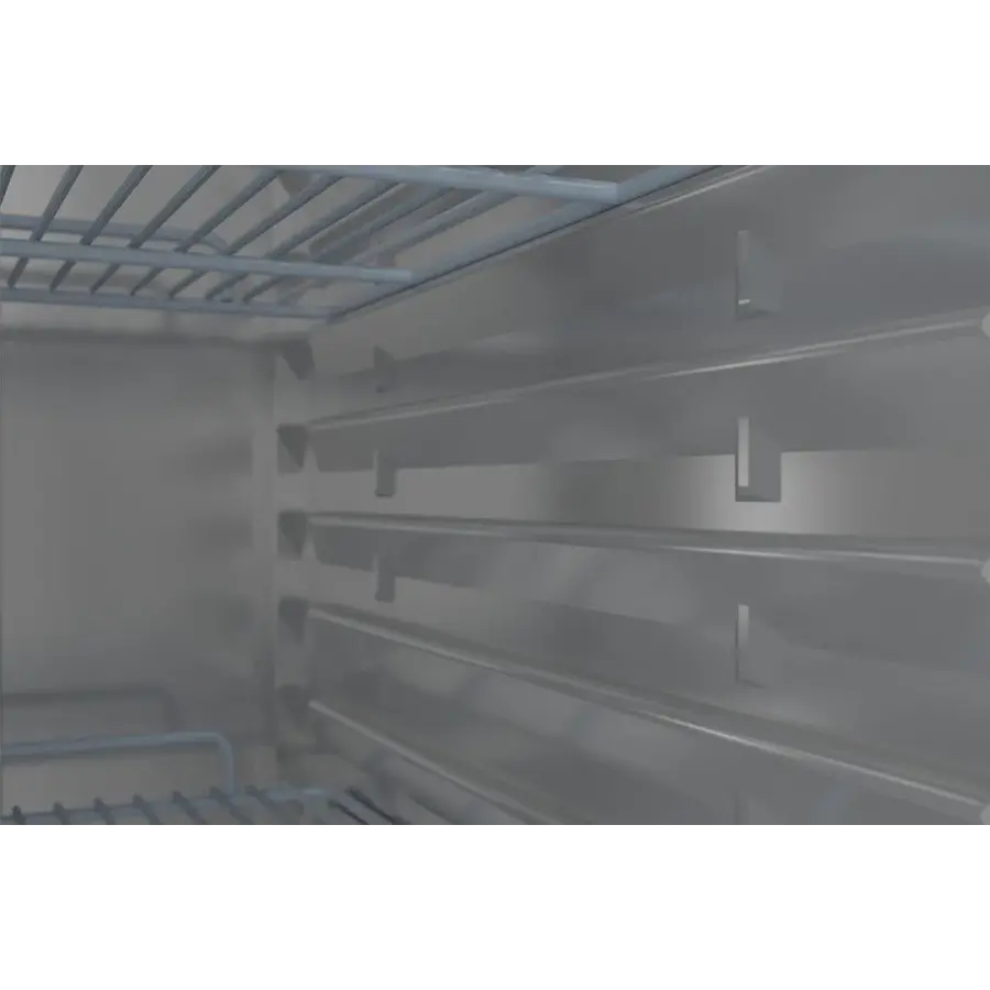 congélateur | 2 portes | acier inoxydable | 1344 (L) x 830 (P) x 2030 (H) mm