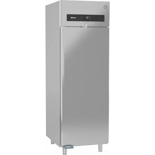  Gram koelkast | enkeldeurs | RVS | 690  (B) x 920  (D) x  2130 (H) mm 