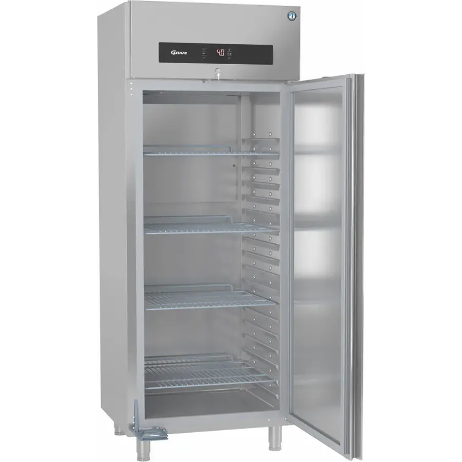 réfrigérateur | porte simple | acier inoxydable | 810 (L) x 800 (P) x 2130 (H) mm