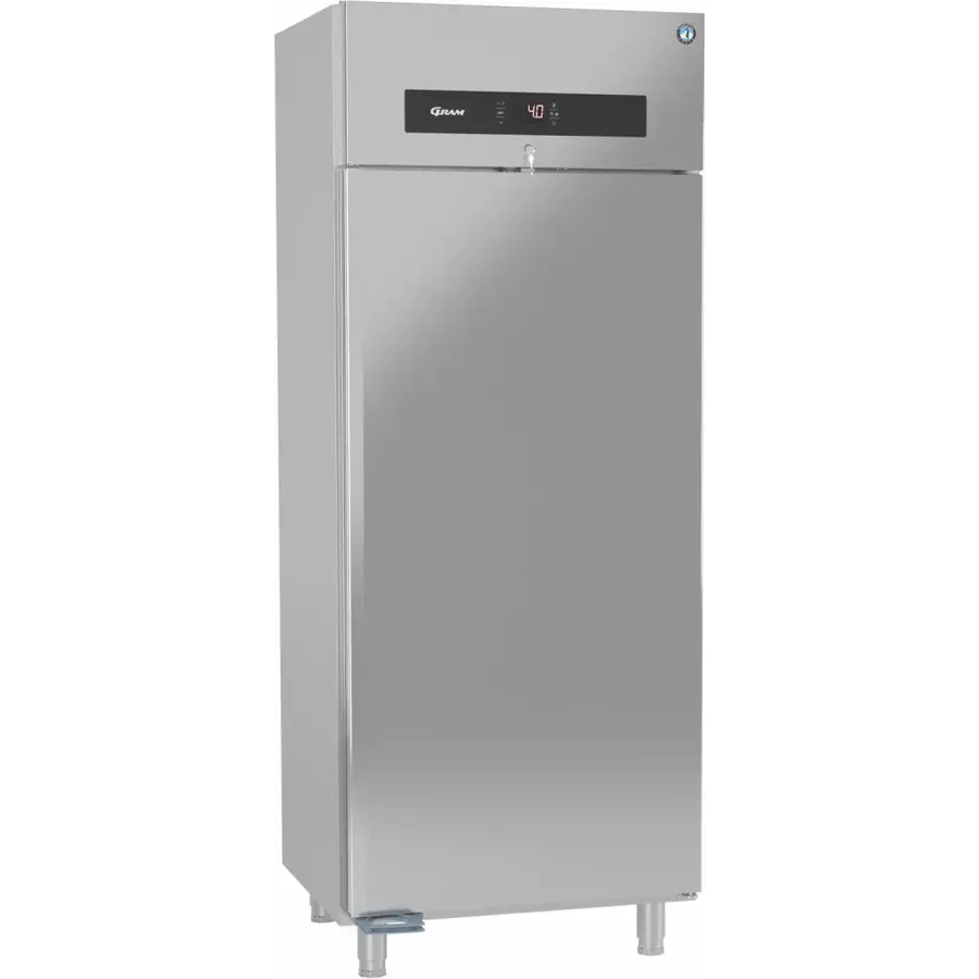 réfrigérateur | refroidissement en profondeur | acier inoxydable | 810 (L) x 800 (P) x 2130 (H) mm