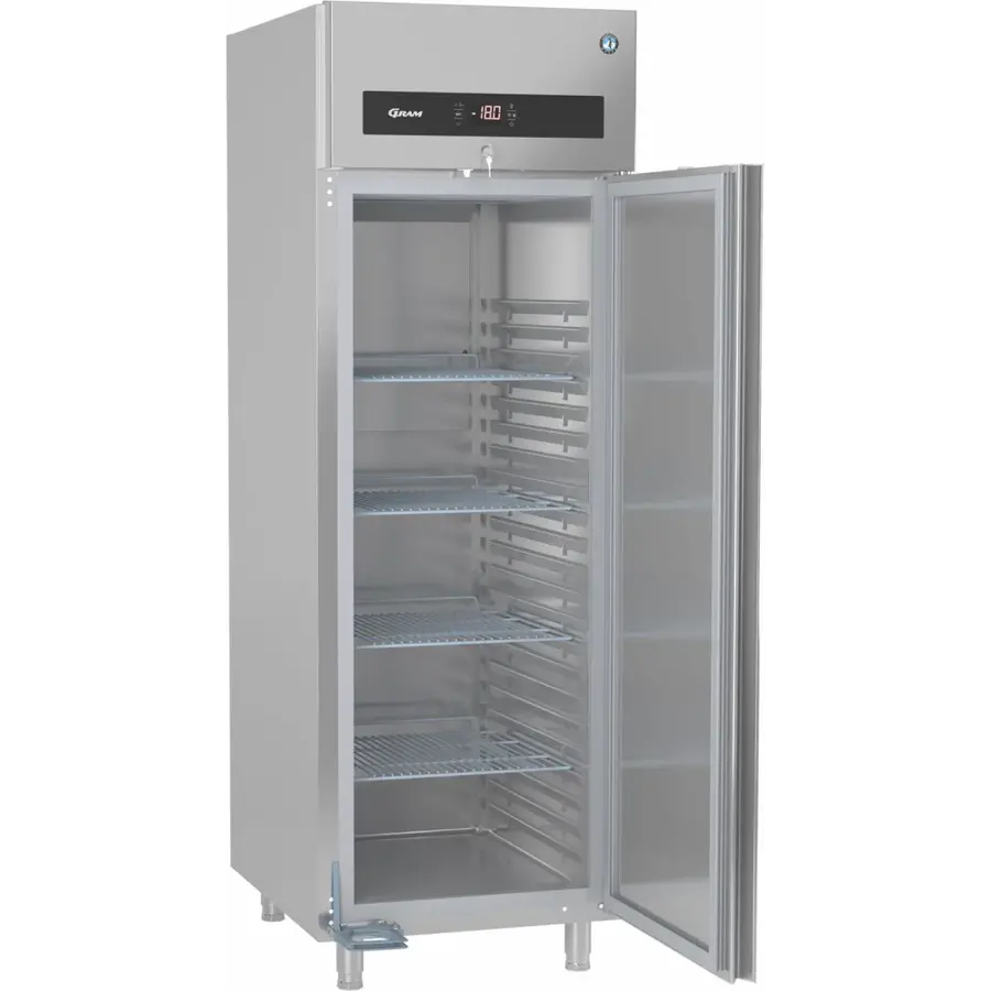 Congélateur | porte simple | acier inoxydable | 690 (L) x 920 (P) x 2130 (H) mm