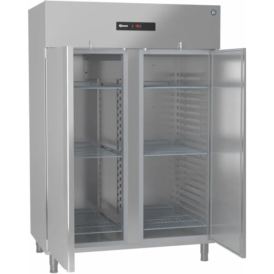 Koelkast | 2 deuren | RVS | 1344 (B) x 830 (D) x 2030 (H) mm